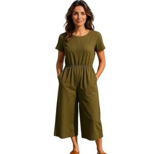 ZEAGOO Women’s Green‎ Jumpsuit Size M